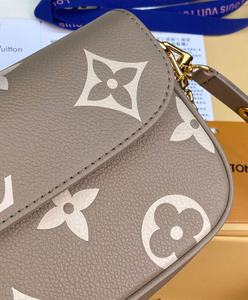 Louis Vuitton Wallet On Chain Ivy M82211 Gray